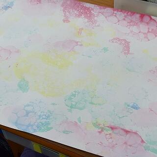 きれいな模様ができています