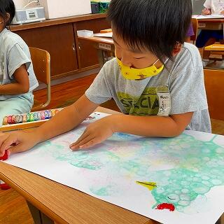 ニワトリの形が見えたぞ