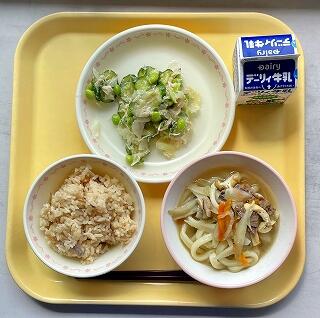 ９月３０日の給食