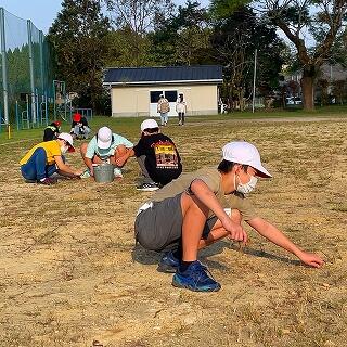 暑い中でも続けてくれました。