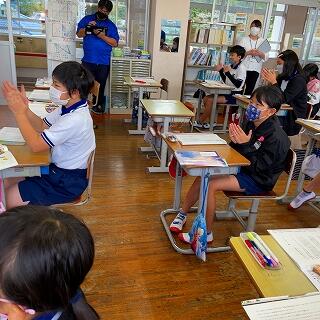 拍手する雰囲気がいいですね