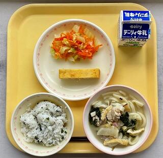 １０月１７日の給食