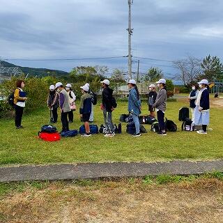 先生からのお話をよく聞いて。