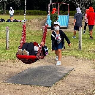 珍しいブランコ