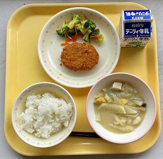 １１月１日の給食