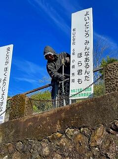 壁の上もきれいにしてくださいました