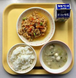 ９月１８日の給食