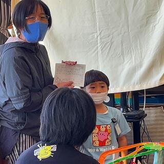 お礼の手紙です。