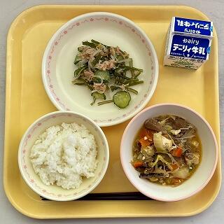 １１月１６日の給食