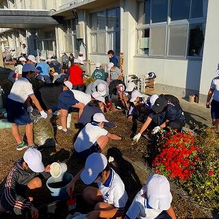 同時進行で作業を進めましたよ。