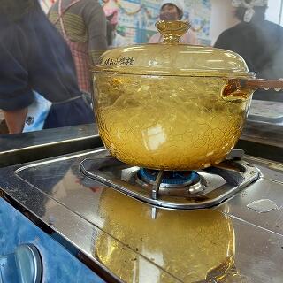 上手く炊けますように…