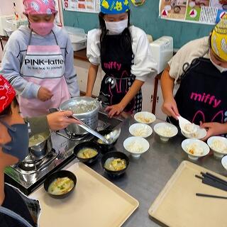 盛り付けますよ