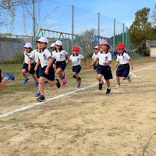 さぁ、力いっぱい走るぞ！