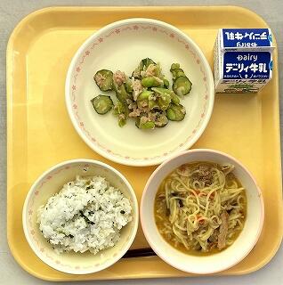 １２月７日の給食