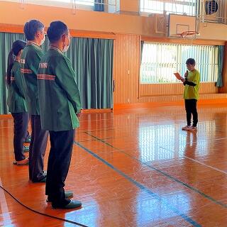 お礼のことばです