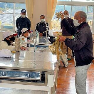 実物を使って教えてくださいます