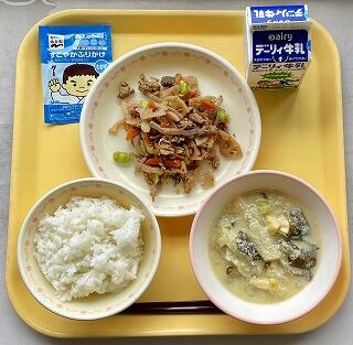 １２月２１日の給食