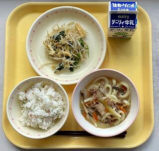 １月１８日の給食