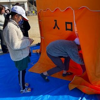 ドキドキしながら入ります