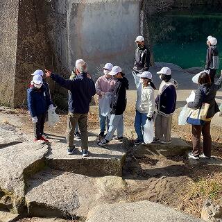 長田峡から続いていますよ