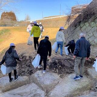 ごみもしっかり拾いましたよ