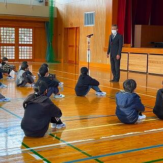 校長先生のお話