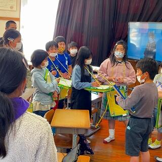 感想も発表しました。