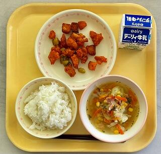 ２月２０日の給食