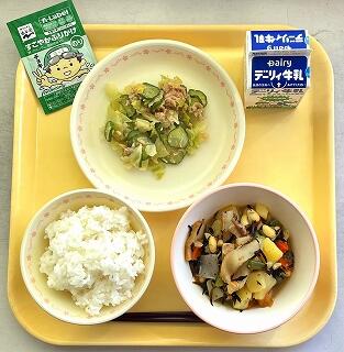 ２月２１日の給食