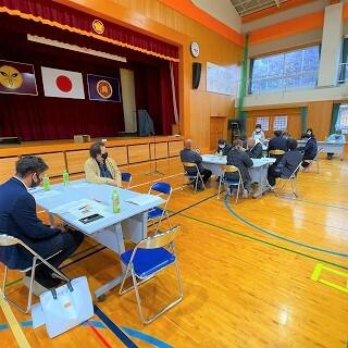 グループ別に協議をしました。