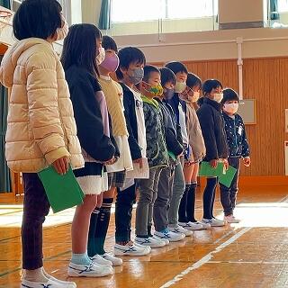 ２年生からです