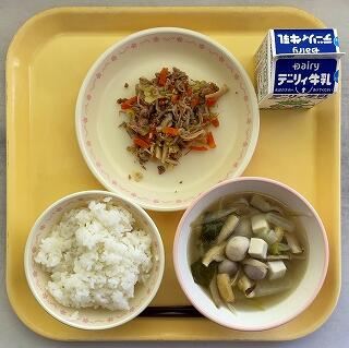 ３月８日の給食