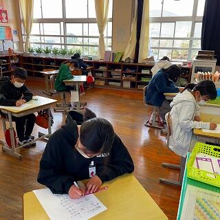 集中してのぞみます