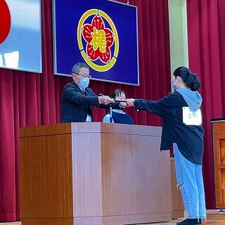 ステージの上は緊張します。