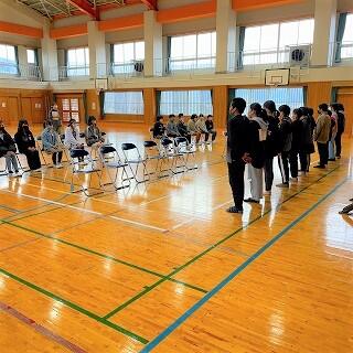 在校生が参加する卒業式は３年ぶり