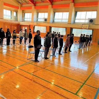 ５・６年生での練習です