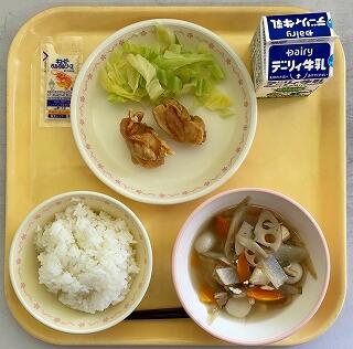 ３月１５日の給食