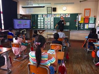 ４年生の外国語活動