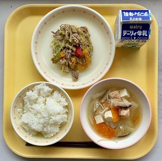 ３月１７日の給食