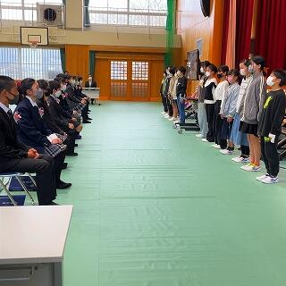 ５年生からは直接メッセージが届けられます