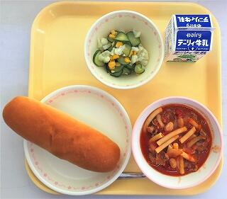 １０月１日（木）の給食