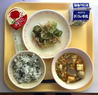１０月２日の給食