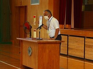 校長先生のお話