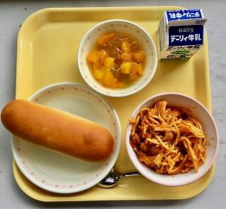 １０月２２日の給食
