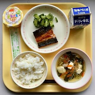 １１月６日の給食