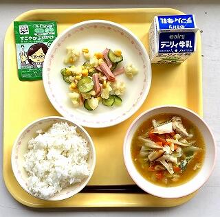 １１月３０日の給食