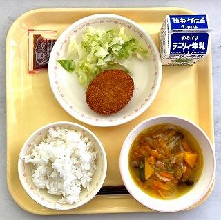 １２月１日の給食