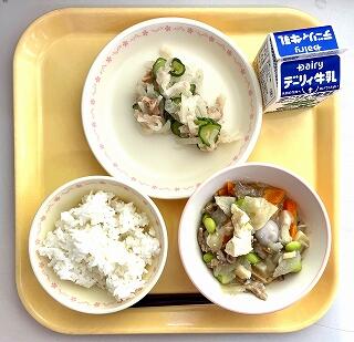 １２月２日の給食