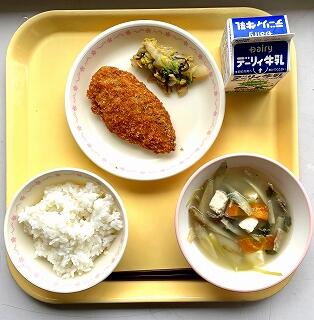 １２月９日の給食