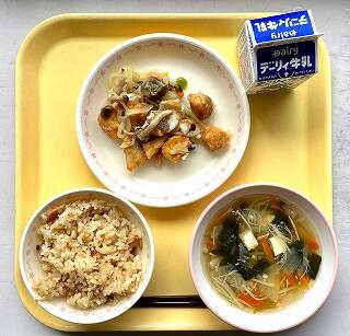 １２月１４日の給食